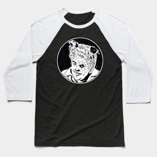 BARF - Spaceballs (Circle Black and White) Baseball T-Shirt